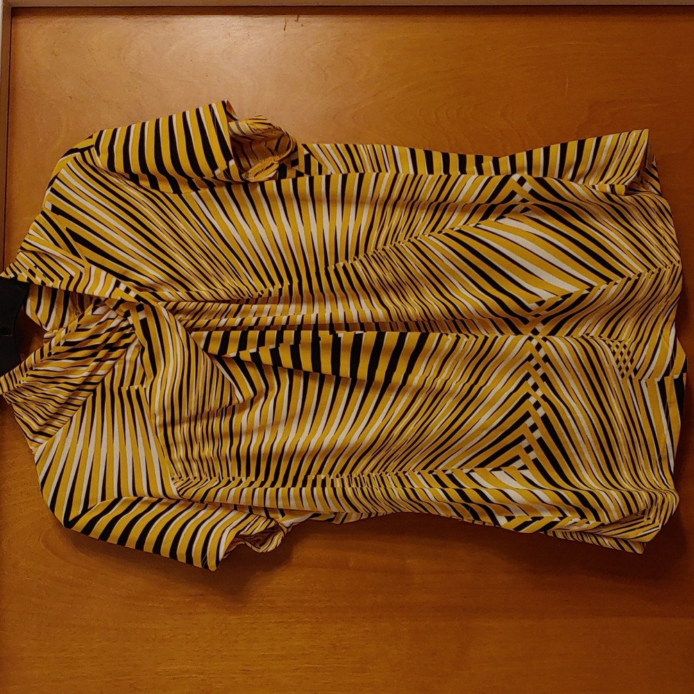 Worthington Stretch XL mock turtleneck dress shirt